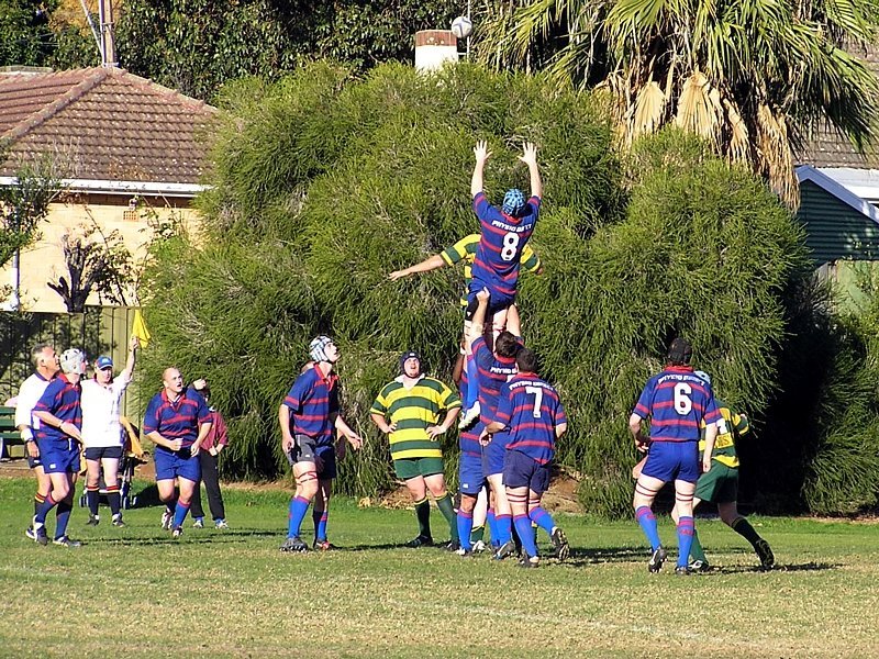 1st XV - Line out